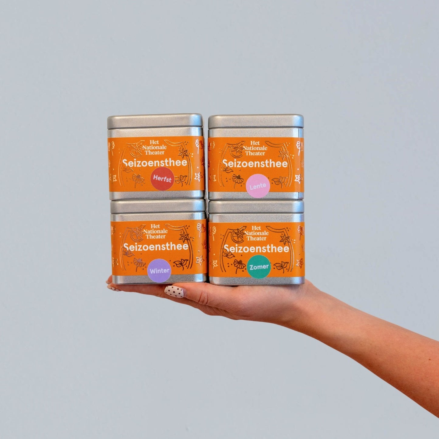 Blikje seizoensthee