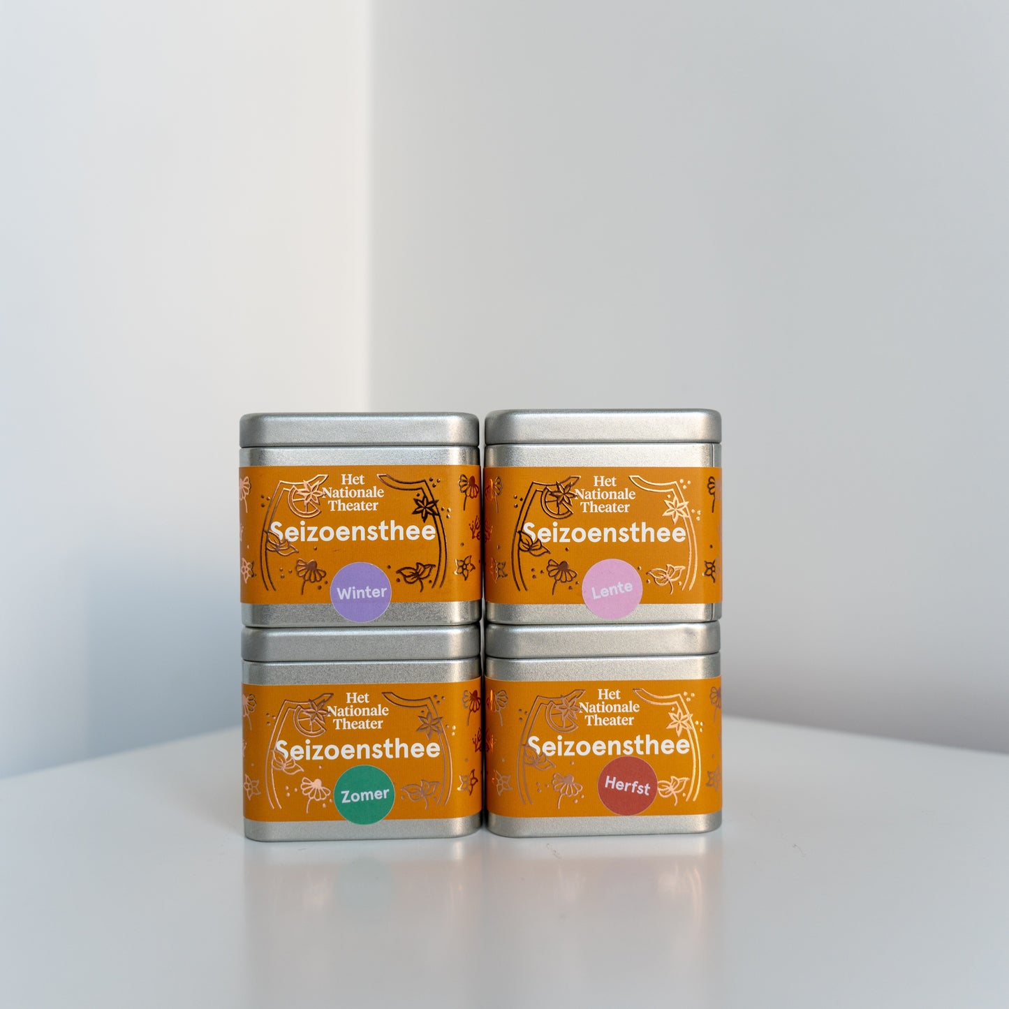 Blikje seizoensthee